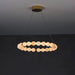 Alabaster Orb Ring Chandelier - Simprolos