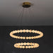 Alabaster Orb Ring Chandelier - Simprolos