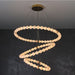 Alabaster Orb Ring Chandelier - Simprolos