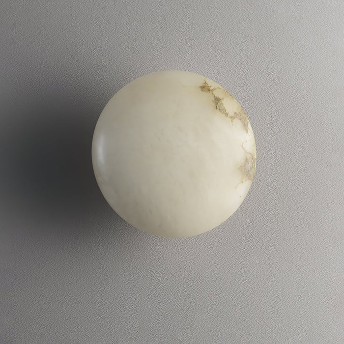 Alabaster Oval Ceiling Lamp - Simprolos