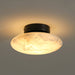 Alabaster Oval Ceiling Lamp - Simprolos