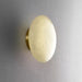 Alabaster Oval Ceiling Lamp - Simprolos