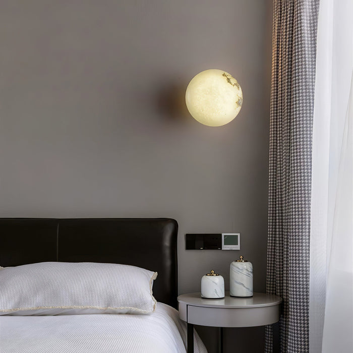 Alabaster Oval Ceiling Lamp - Simprolos