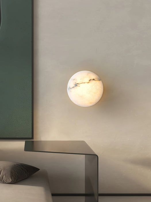Alabaster Oval Ceiling Lamp - Simprolos