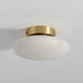 Alabaster Oval Ceiling Lamp - Simprolos