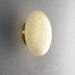 Alabaster Oval Ceiling Lamp - Simprolos