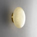 Alabaster Oval Ceiling Lamp - Simprolos
