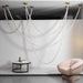 Alabaster Pearl Necklace Chandelier - Simprolos