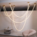 Alabaster Pearl Necklace Chandelier - Simprolos