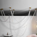 Alabaster Pearl Necklace Chandelier - Simprolos