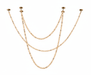 Alabaster Pearl Necklace Chandelier - Simprolos