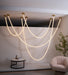 Alabaster Pearl Necklace Chandelier - Simprolos