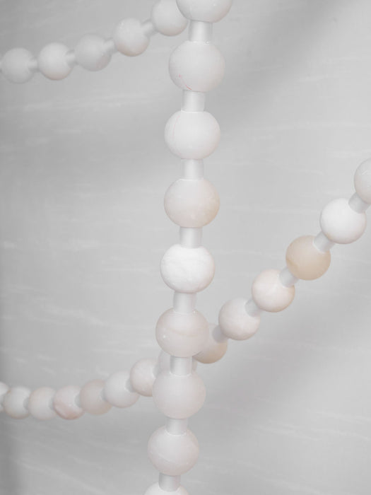 Alabaster Pearl Necklace Chandelier - Simprolos