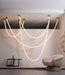 Alabaster Pearl Necklace Chandelier - Simprolos