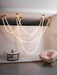 Alabaster Pearl Necklace Chandelier - Simprolos