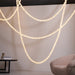 Alabaster Pearl Necklace Chandelier - Simprolos