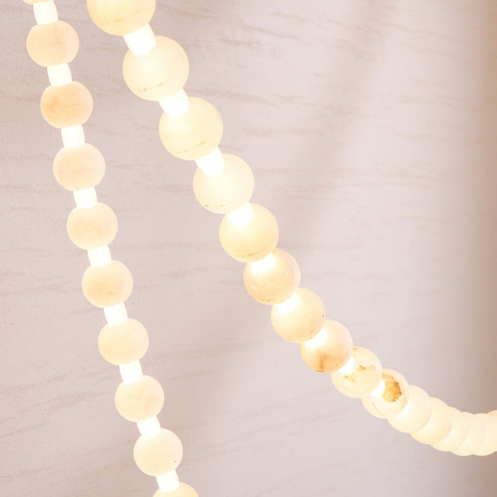Alabaster Pearl Necklace Chandelier - Simprolos