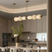 Alabaster Pebble Linear Chandelier - Simprolos