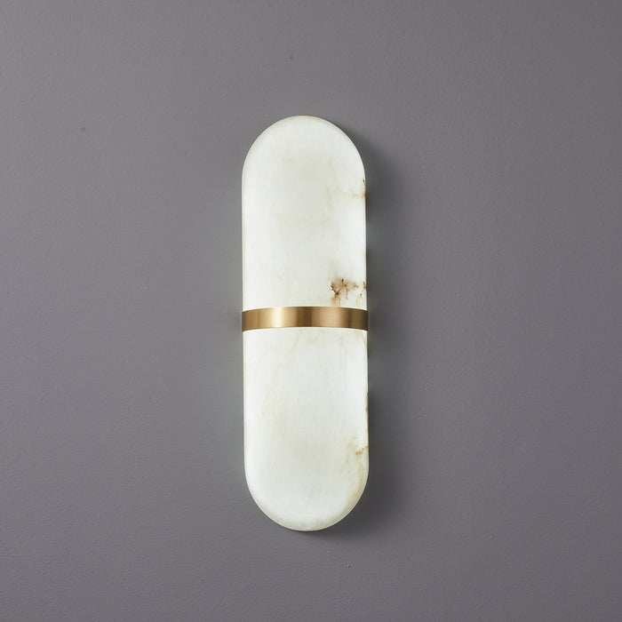Alabaster Pill Wall Light - Simprolos