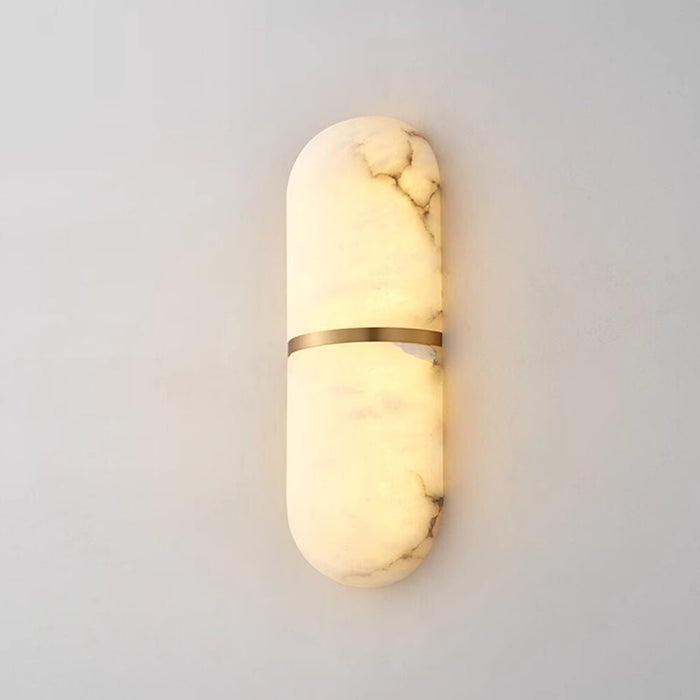 Alabaster Pill Wall Light - Simprolos