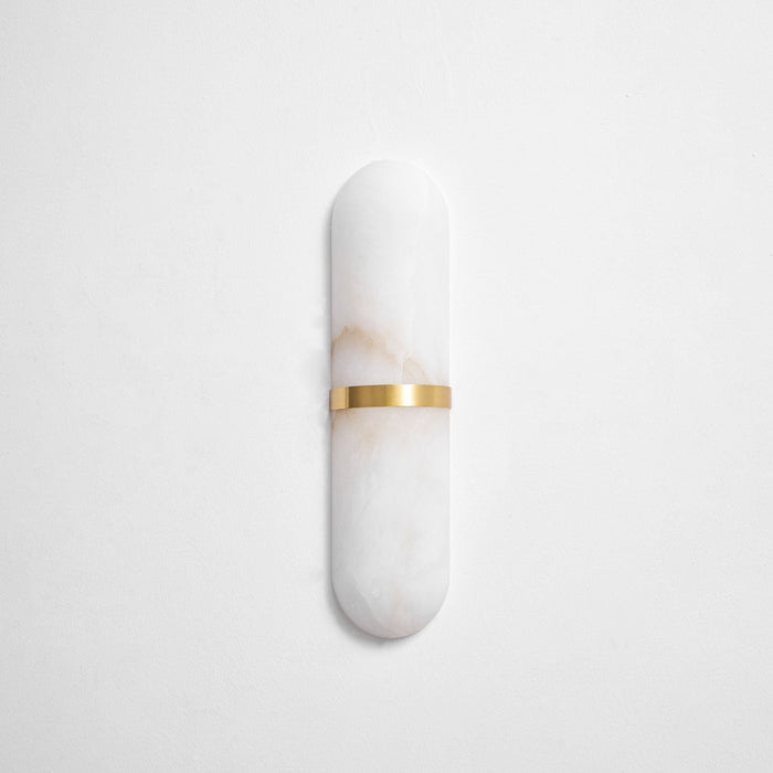 Alabaster Pill Wall Light - Simprolos