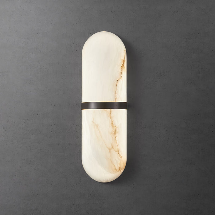 Alabaster Pill Wall Light - Simprolos