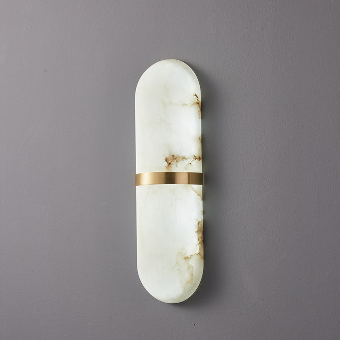 Alabaster Pill Wall Light - Simprolos