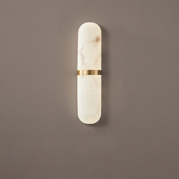 Alabaster Pill Wall Light - Simprolos