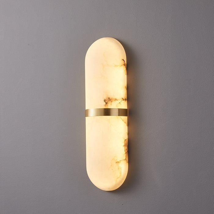 Alabaster Pill Wall Light - Simprolos