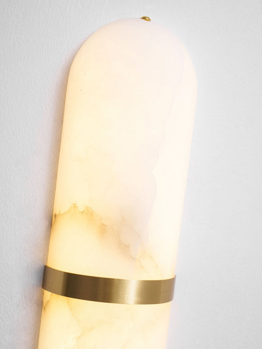 Alabaster Pill Wall Light - Simprolos