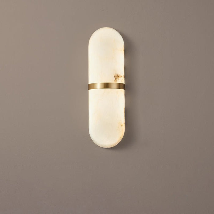 Alabaster Pill Wall Light - Simprolos