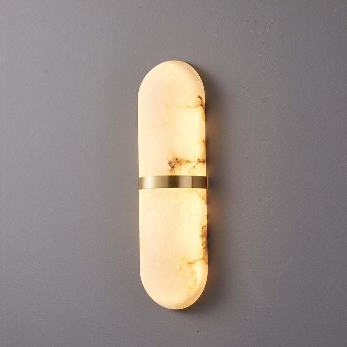 Alabaster Pill Wall Light - Simprolos