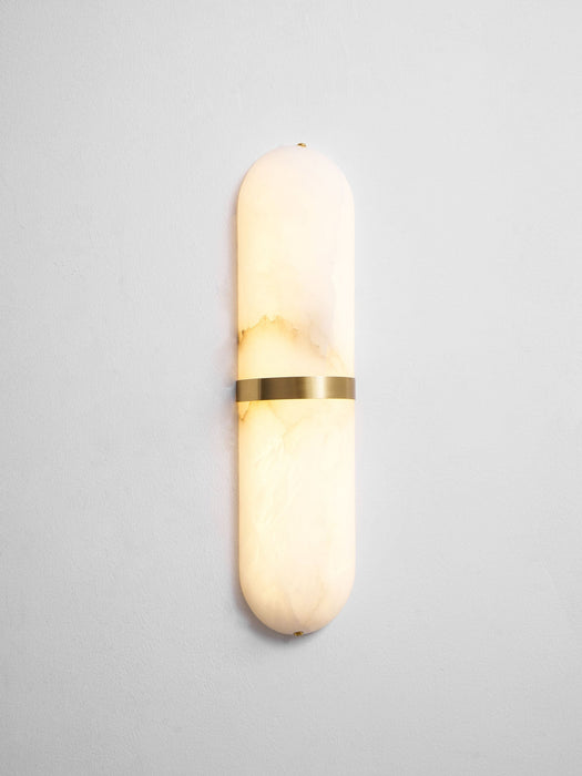 Alabaster Pill Wall Light - Simprolos