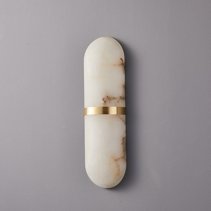 Alabaster Pill Wall Light - Simprolos