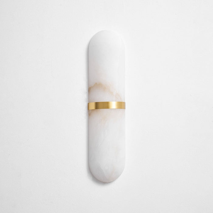 Alabaster Pill Wall Light - Simprolos