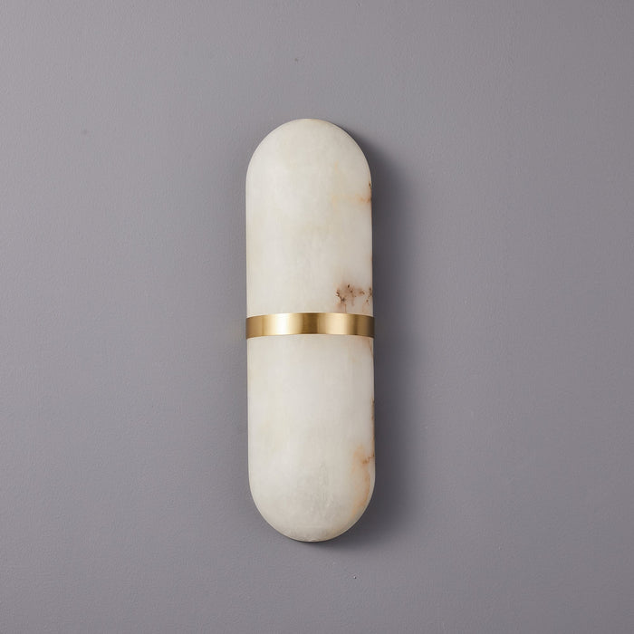 Alabaster Pill Wall Light - Simprolos
