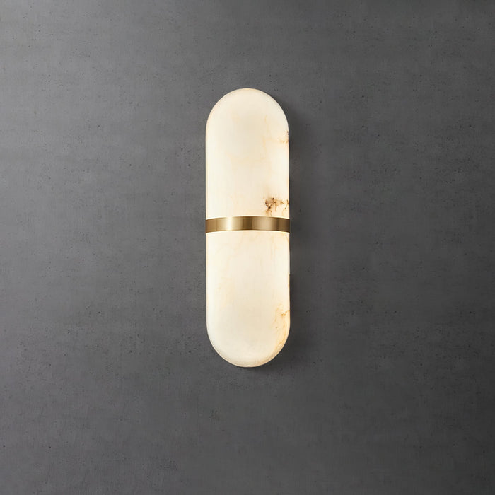 Alabaster Pill Wall Light - Simprolos
