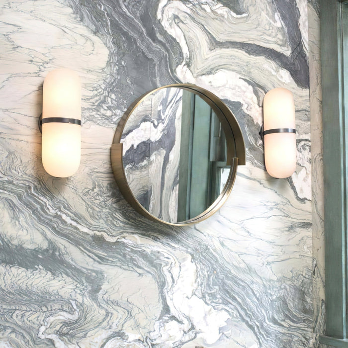 Alabaster Pill Wall Light - Simprolos