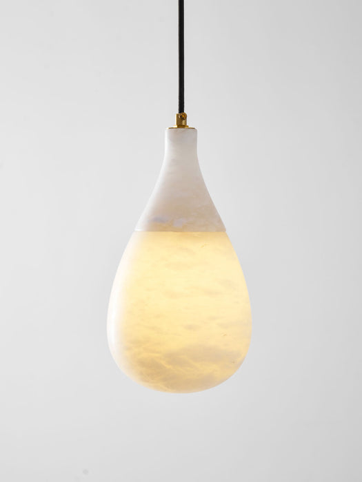 Alabaster Raindrop Pendant Light - Simprolos