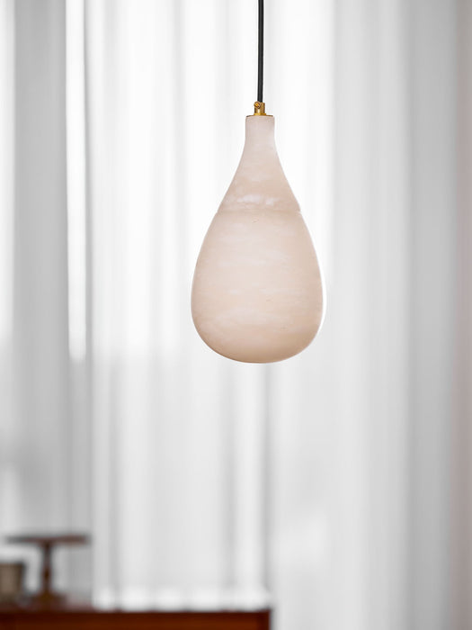 Alabaster Raindrop Pendant Light - Simprolos