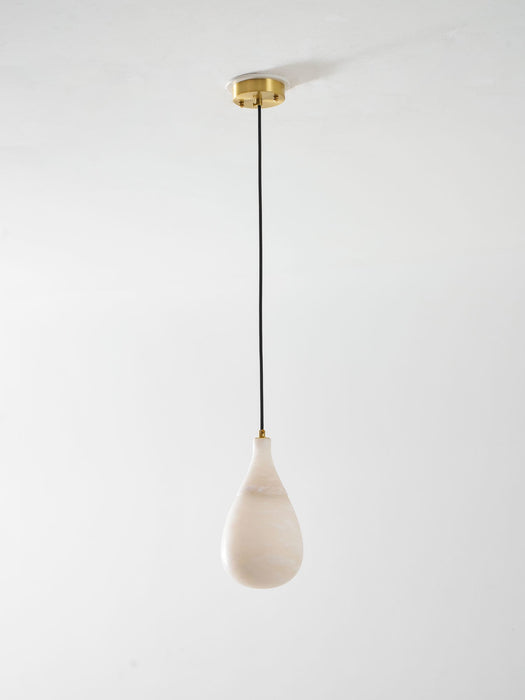 Alabaster Raindrop Pendant Light - Simprolos