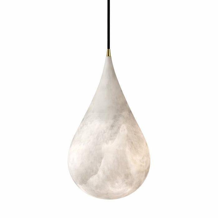 Alabaster Raindrop Pendant Light - Simprolos