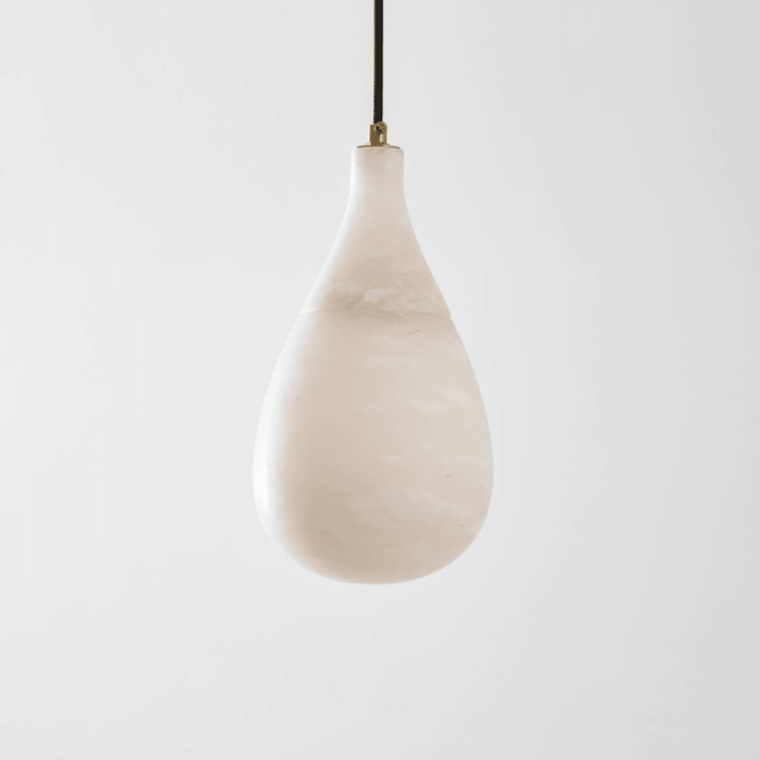 Alabaster Raindrop Pendant Light - Simprolos