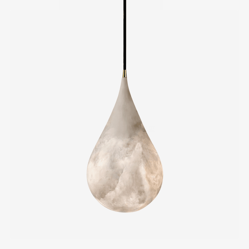 Alabaster Raindrop Pendant Light - Simprolos