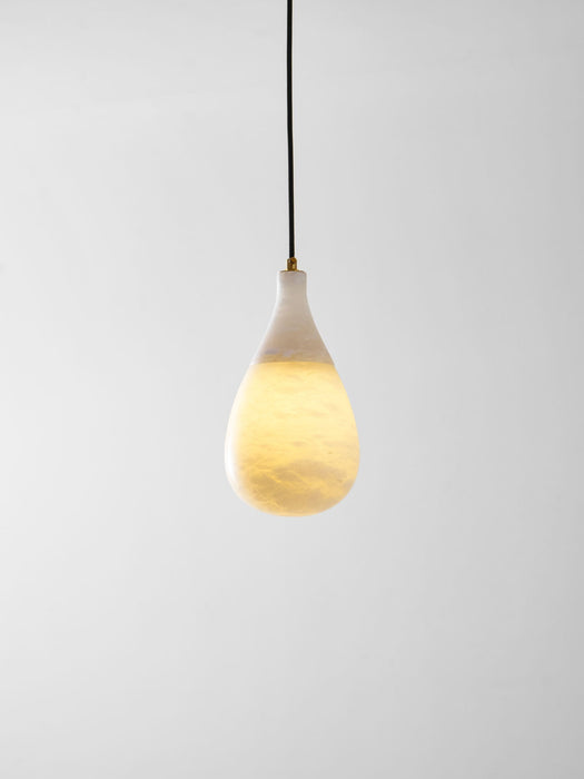 Alabaster Raindrop Pendant Light - Simprolos
