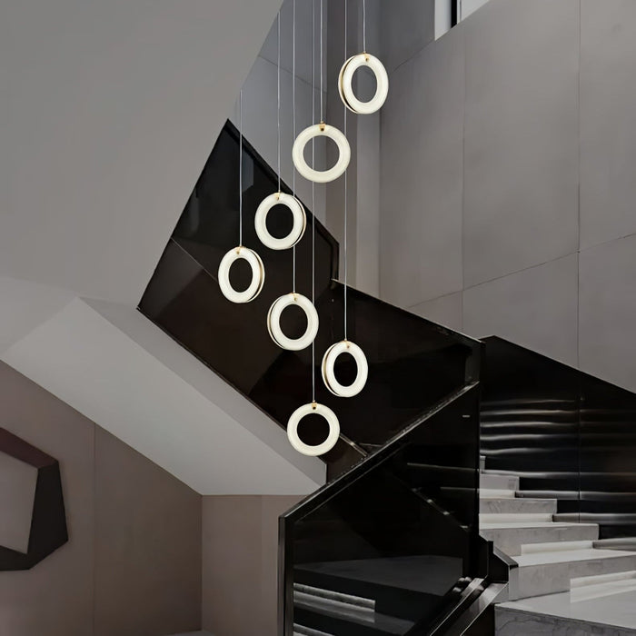 Alabaster Ring Alabaster Pendant Light - Simprolos