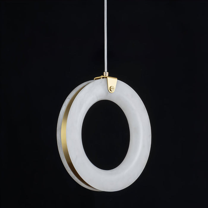 Alabaster Ring Alabaster Pendant Light - Simprolos