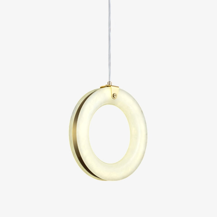 Alabaster Ring Alabaster Pendant Light - Simprolos