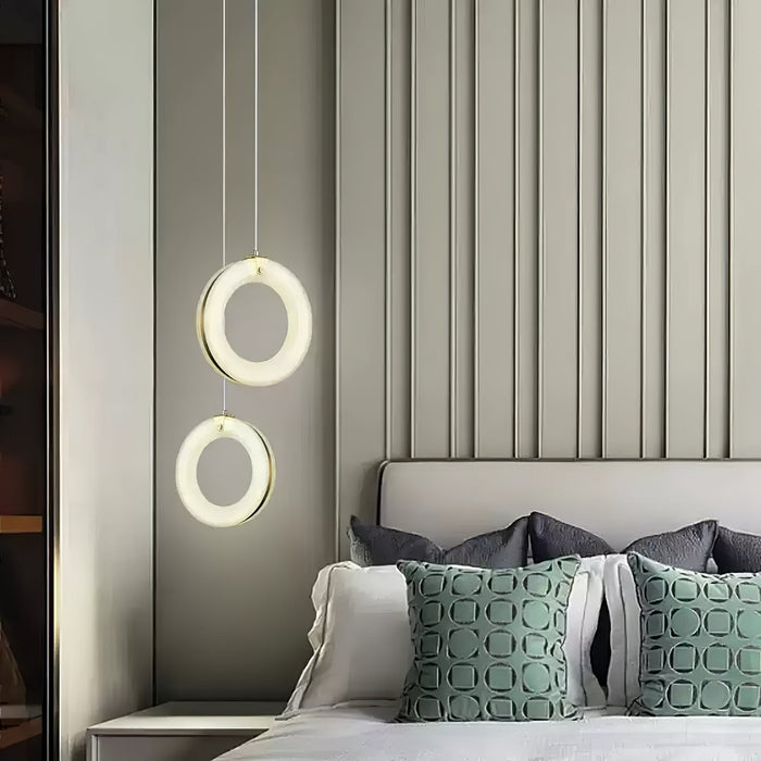 Alabaster Ring Alabaster Pendant Light - Simprolos