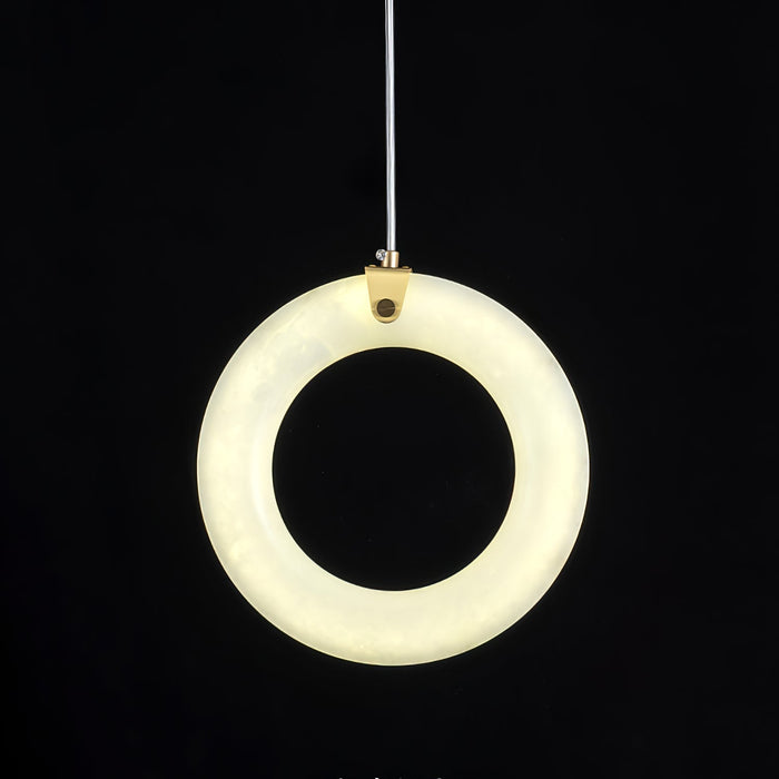 Alabaster Ring Alabaster Pendant Light - Simprolos